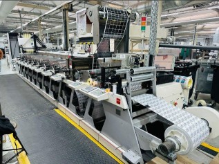 Flexo and label printing machine